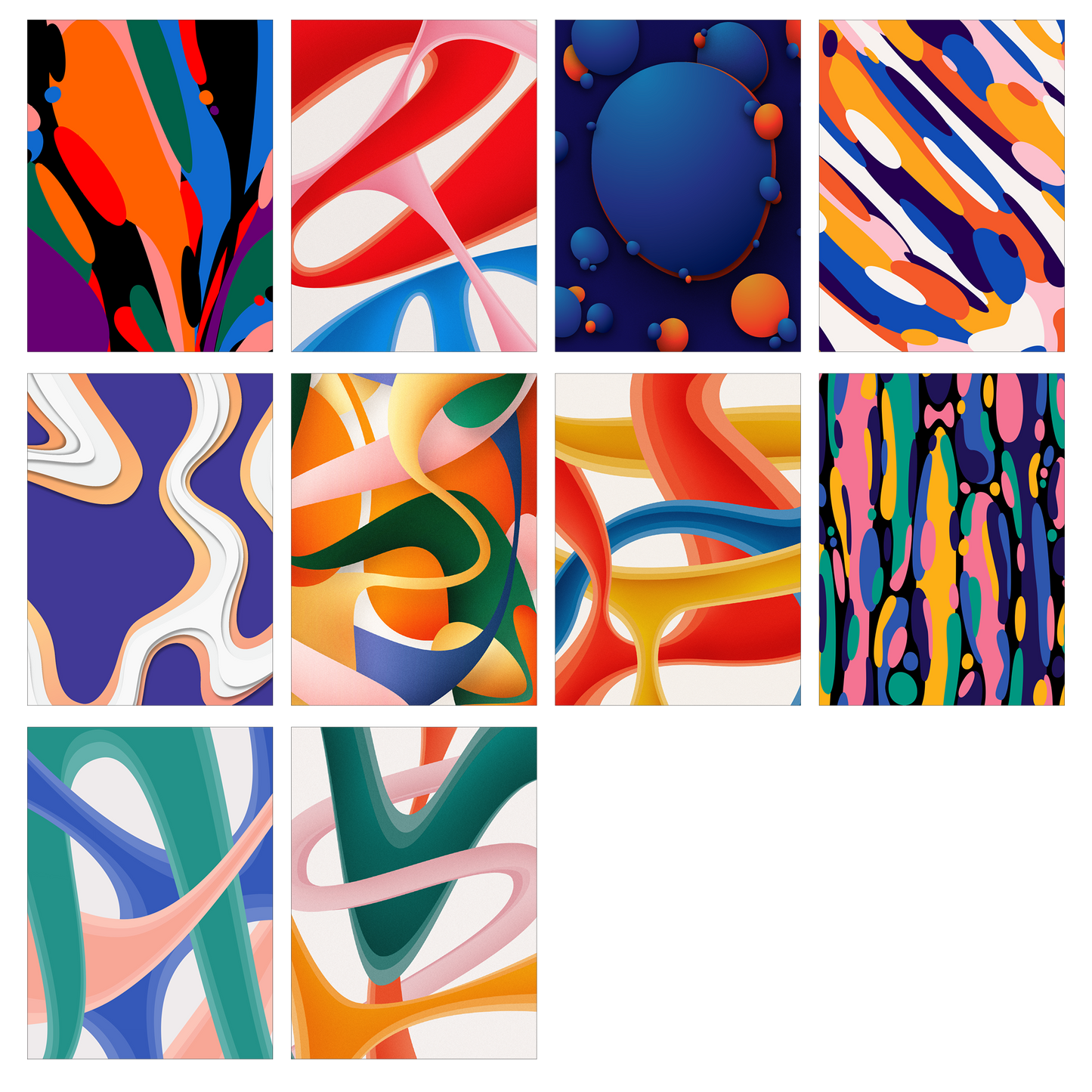 Organic Wallpaper Pack
